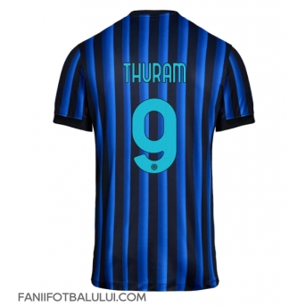 Inter Milan Marcus Thuram #9 Tricou Fotbal Replică 2025-26 Barbati Acasa